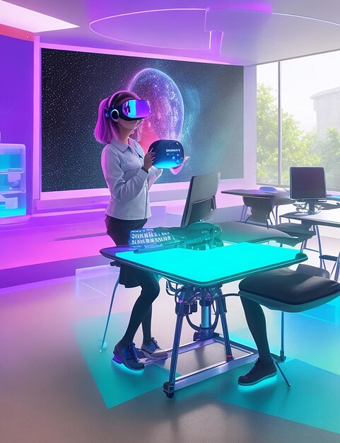 Learning to reimagine with holographic classrooms and integrated virtual reality