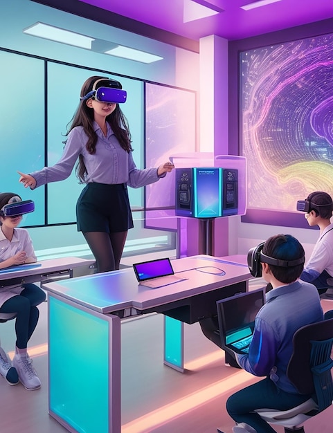 Learning to reimagine with holographic classrooms and integrated virtual reality