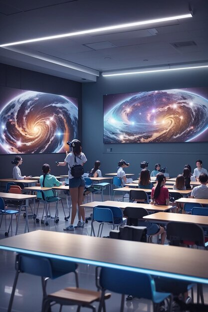 Photo learning to reimagine with holographic classrooms and integrated virtual reality