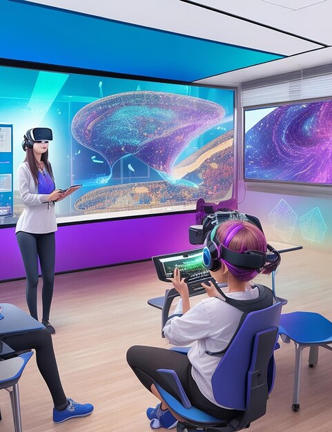 Learning to reimagine with holographic classrooms and integrated virtual reality