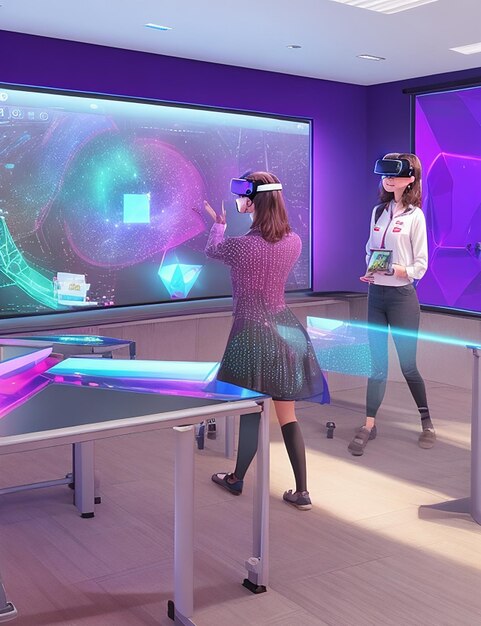 Learning to reimagine with holographic classrooms and integrated virtual reality