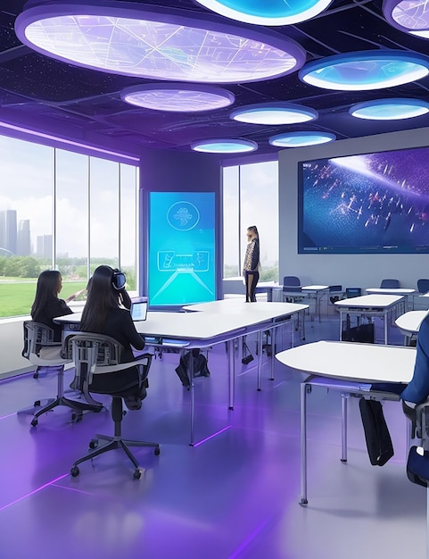 Learning to reimagine with holographic classrooms and integrated virtual reality