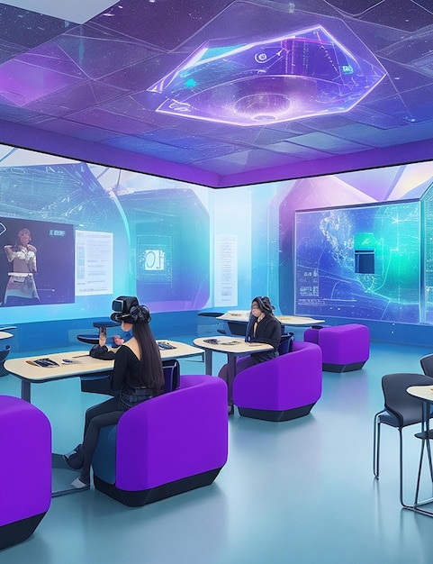 Learning to reimagine with holographic classrooms and integrated virtual reality