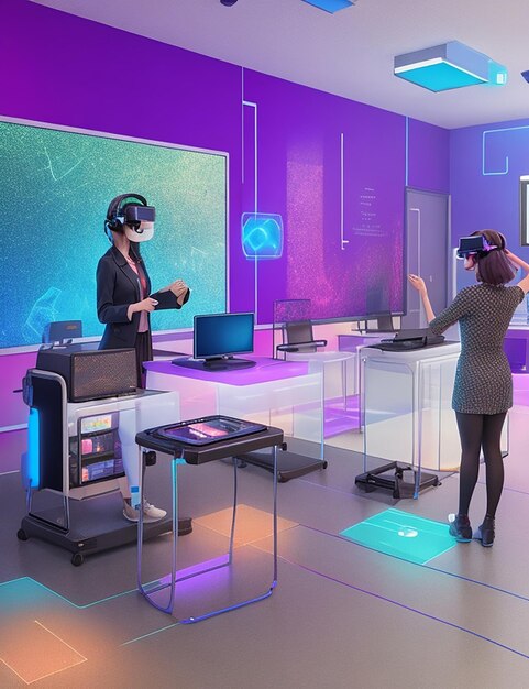 Learning to reimagine with holographic classrooms and integrated virtual reality