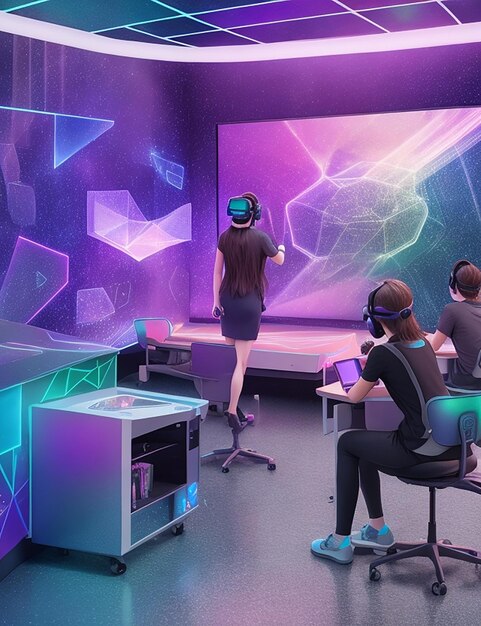 Learning to reimagine with holographic classrooms and integrated virtual reality