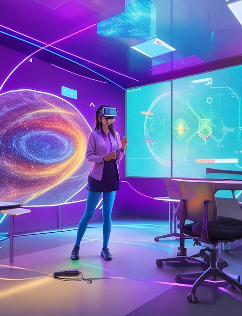 Learning to reimagine with holographic classrooms and integrated virtual reality