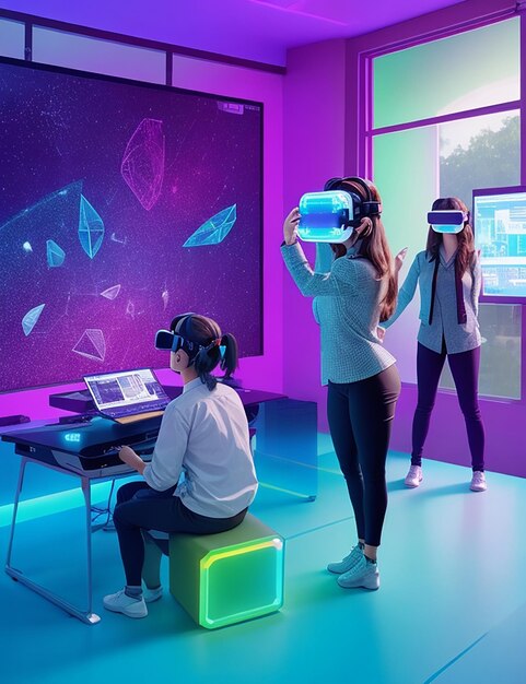 Learning to reimagine with holographic classrooms and integrated virtual reality