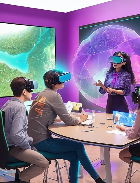 Learning to reimagine with holographic classrooms and integrated virtual reality