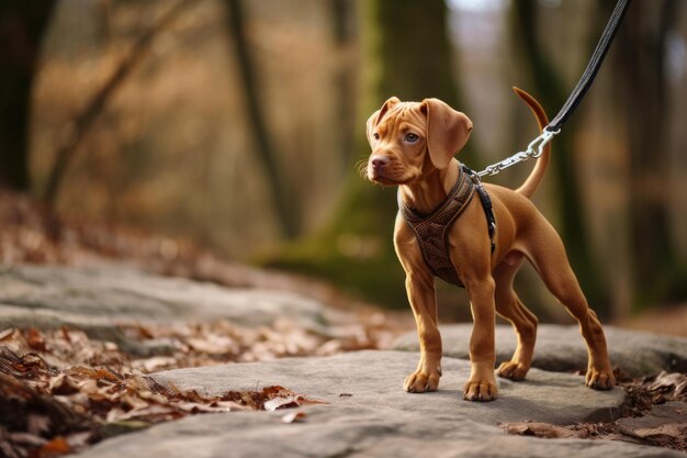 子犬の初歩のためのリードとハーメル