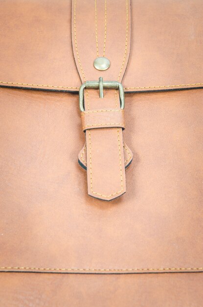 Leather Bag Close Up