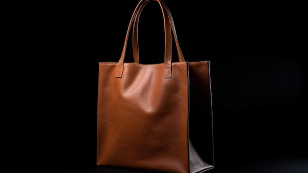 leather bag from the company of the company.