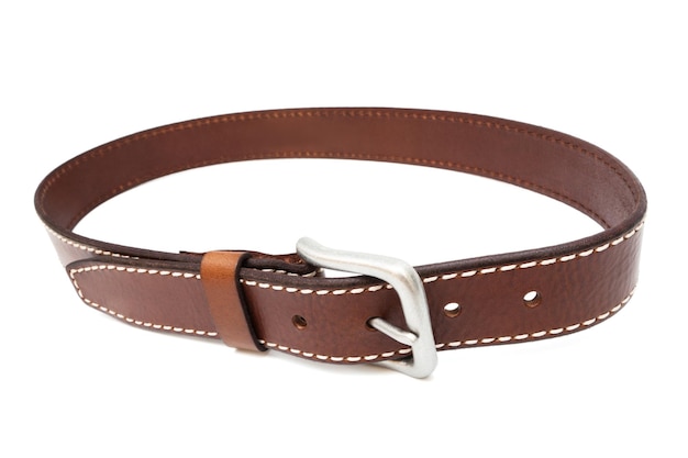 Leather belt