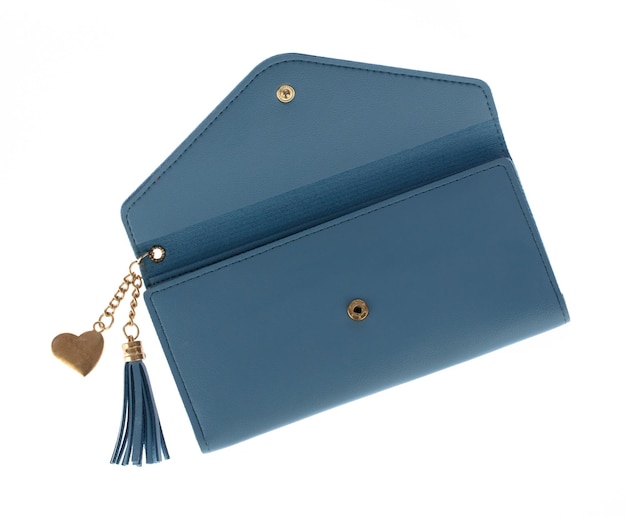 Small wallet/credit card holder in soft leather / 16040 - Dusty Blue –  DEPECHE