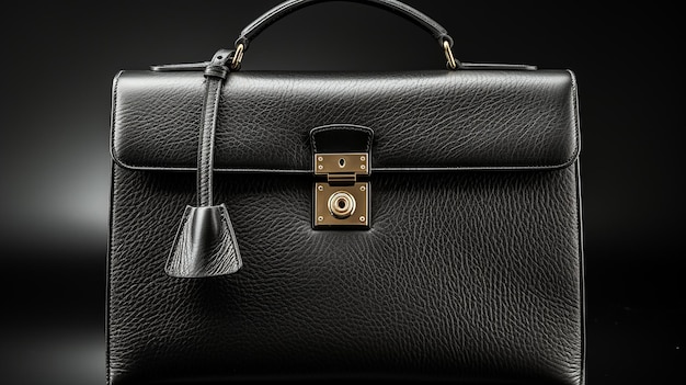 leather briefcase photo