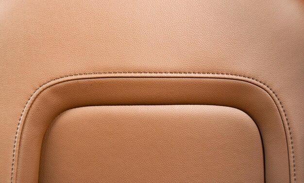 Leather car seats