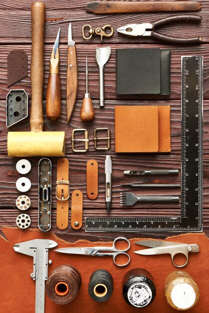 Leather crafting tools