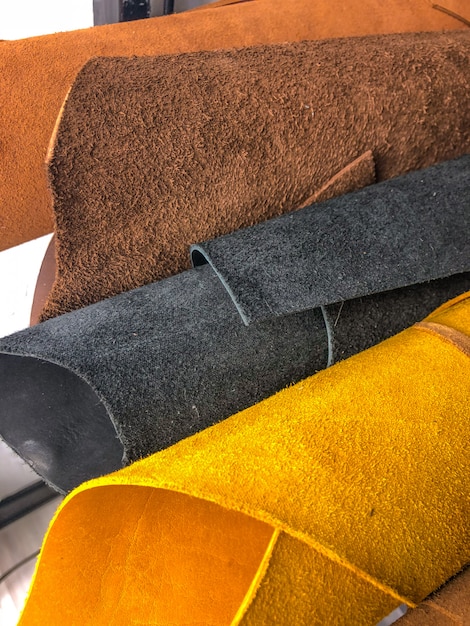 Leather goods. workshop for the manufacture of clothing and accessories.