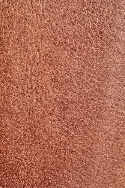 Leather grunge background a piece of light brown leather with scuffs spots scars