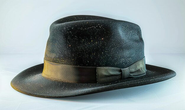 leather hat 3d HD 8K wallpaper Stock Photographic Image