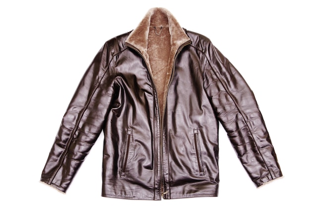 Photo leather jacket