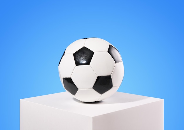 革のサッカーボール サッカーとスポーツのゲーム