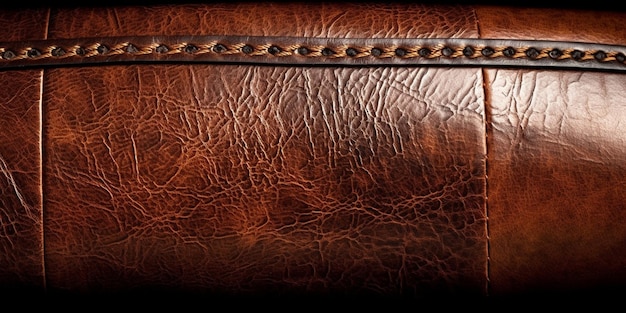 Leather texture background Close up