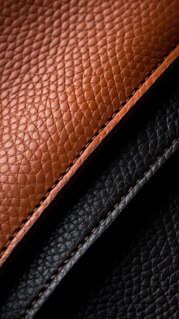 Leather Texture Background for Design Projects Generative AI