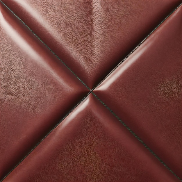 Photo leather texture leather surface colorful leather a close up of a red leather seat with a diamond p