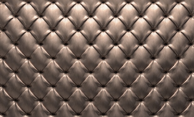 Leather tufted background