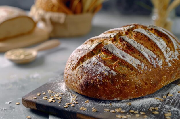 The leaven for bread is active Starter sourdough The concept of a healthy diet