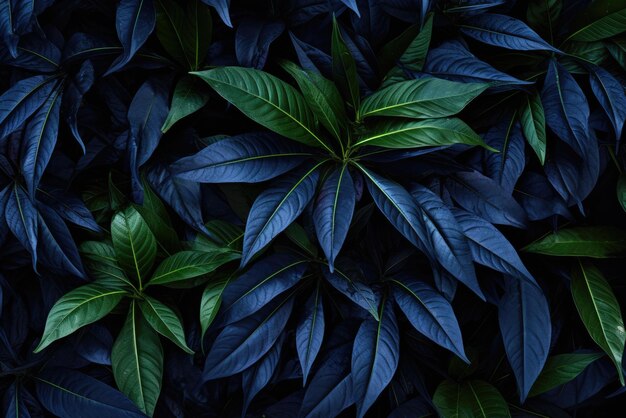 leaves attached to a brick wall