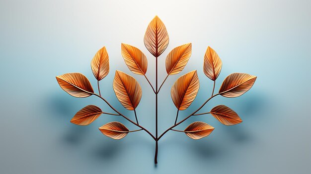 leaves clipart HD 8K photographic image