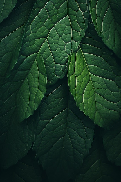 Leaves close up