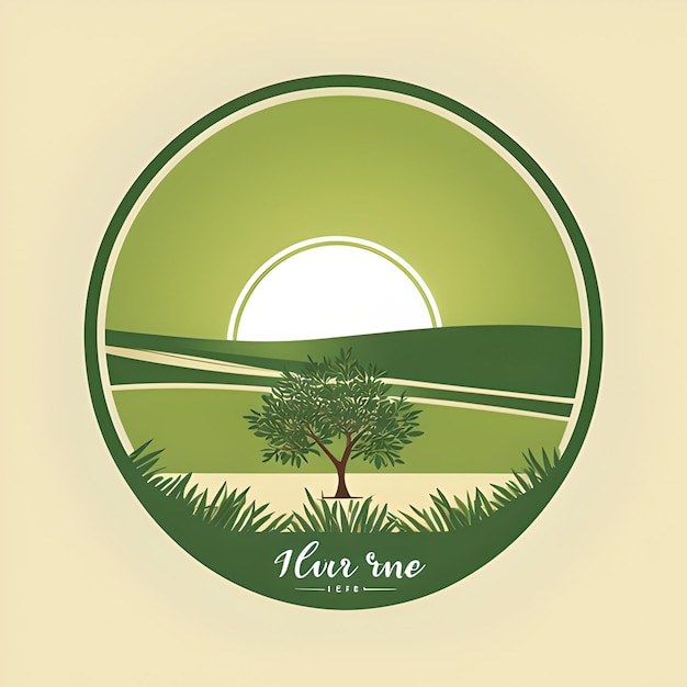 Photo leaves logo design