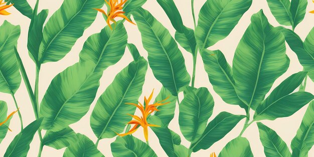 Leaves pattern background