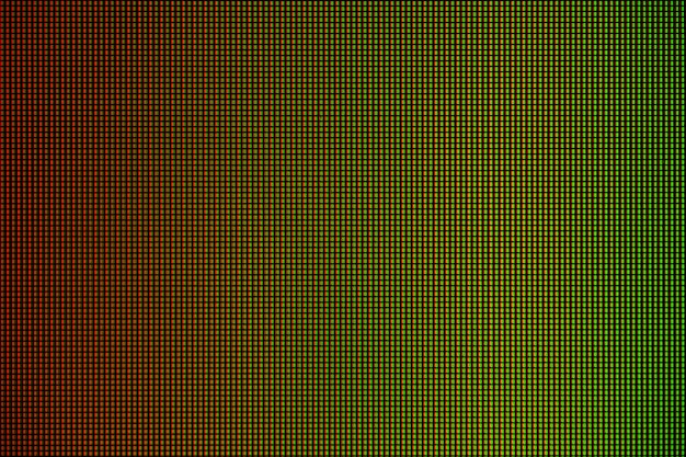 LED lights from computer LED monitor screen display panel.