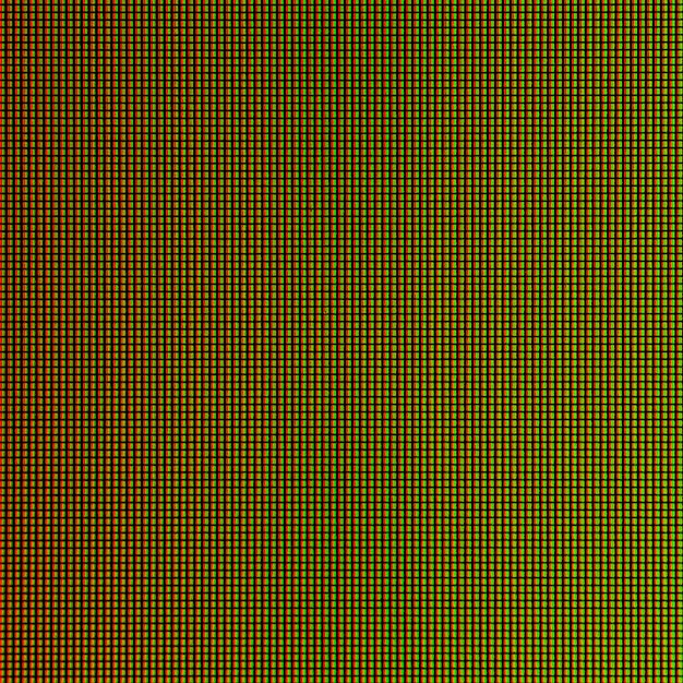 LEDコンピューターモニター画面表示パネルからLEDが点灯します。