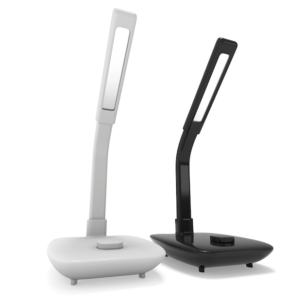 Led-sensor bureaulampen 3d