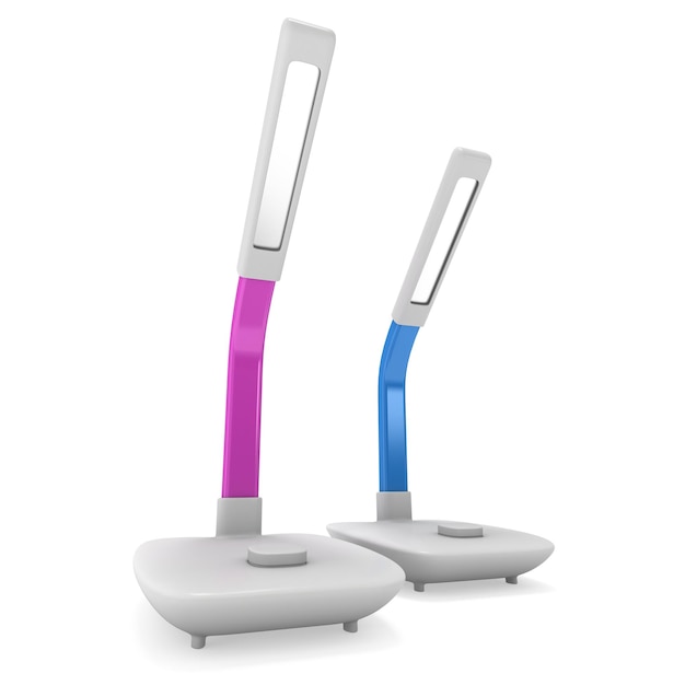 Led Sensor Desk Lamps 3d