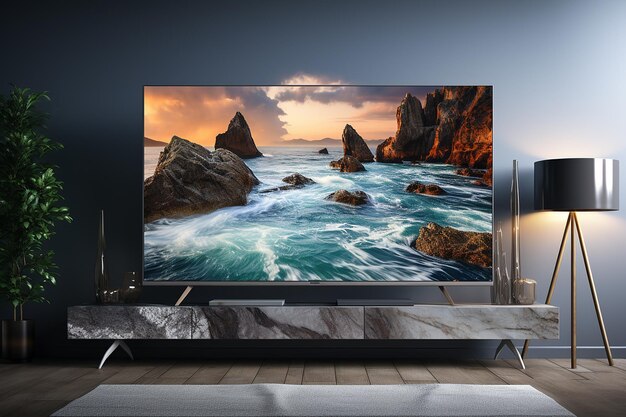 LED Smart TV Mockup