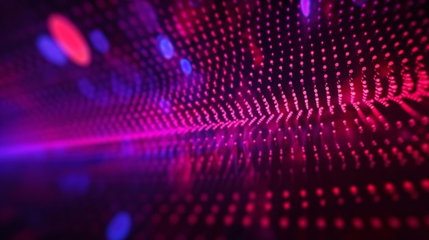 LED soft focus background design