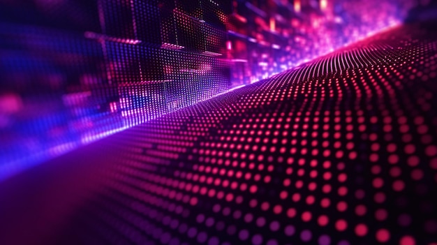 LED soft focus background design