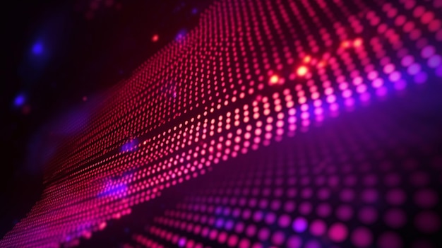 LED soft focus background design