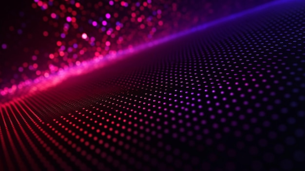 LED soft focus background design