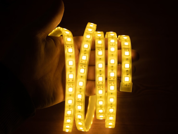 Photo led strip for decorative lighting,shining diode tape.