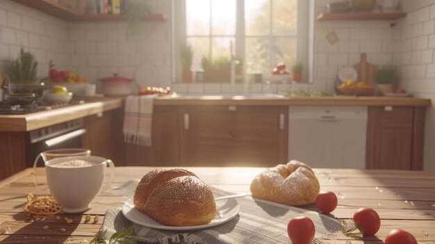 Foto led-verlichte glazen panelen in de keuken backsplash van een