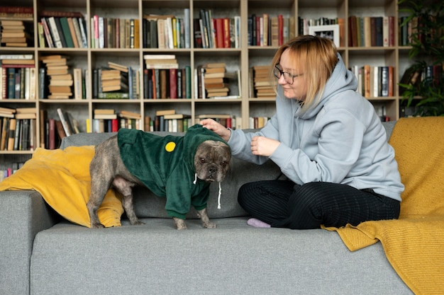 Leefstijl en verzorging van de hond bij de eigenaar