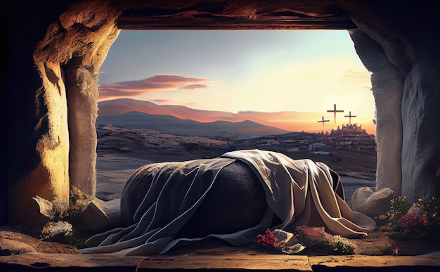 Leeg graf van Jezus Christus