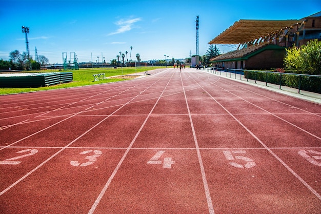 Leeg sportstadion