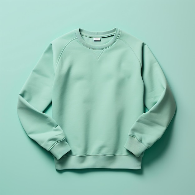 Leeg sweatshirt voor mockup-ontwerp